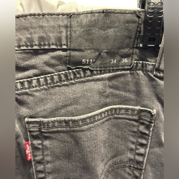 Levi’s Men's  charcoal Jeans - Picture 3 of 8
